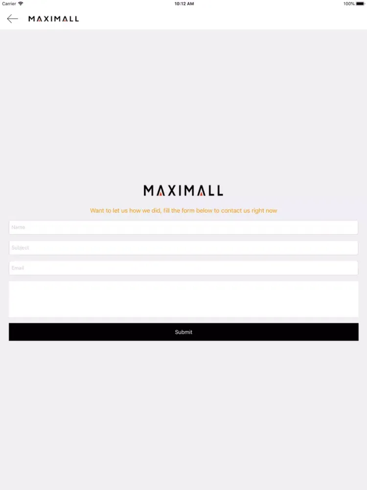MaxiMall iPad  سکرین شاٹس