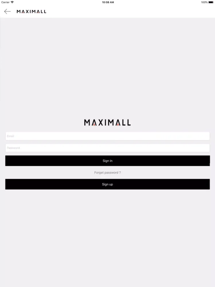 MaxiMall iPad  سکرین شاٹس