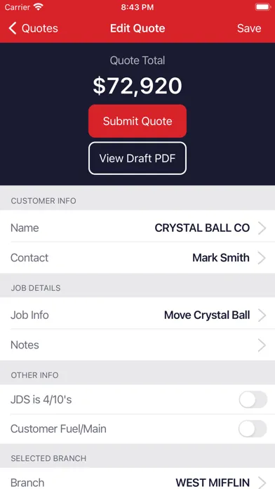 Maxim Crane Mobile Screenshots