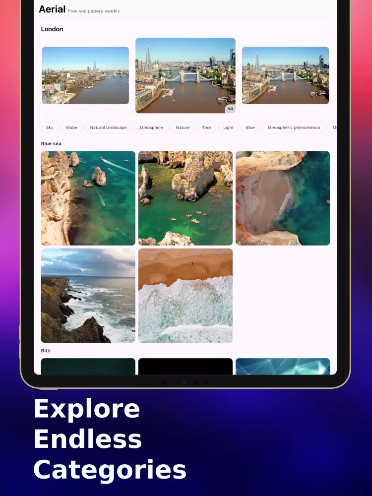 Capturas de pantalla de Aerial