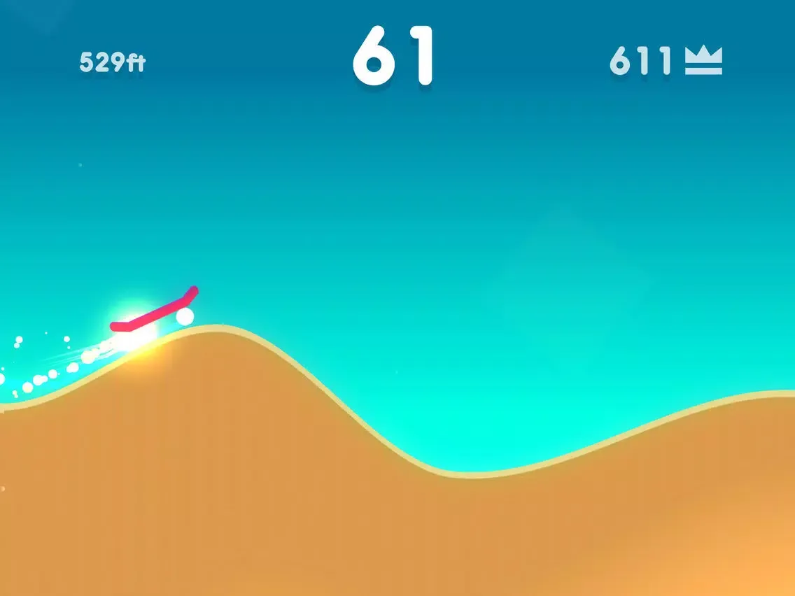 Zrzuty ekranu Downhill Flip! iPad 