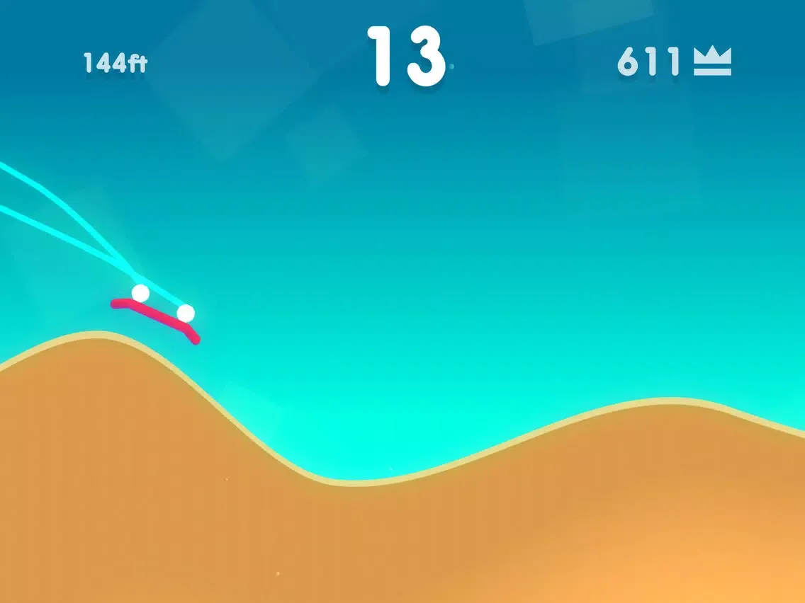 Zrzuty ekranu Downhill Flip! iPad 