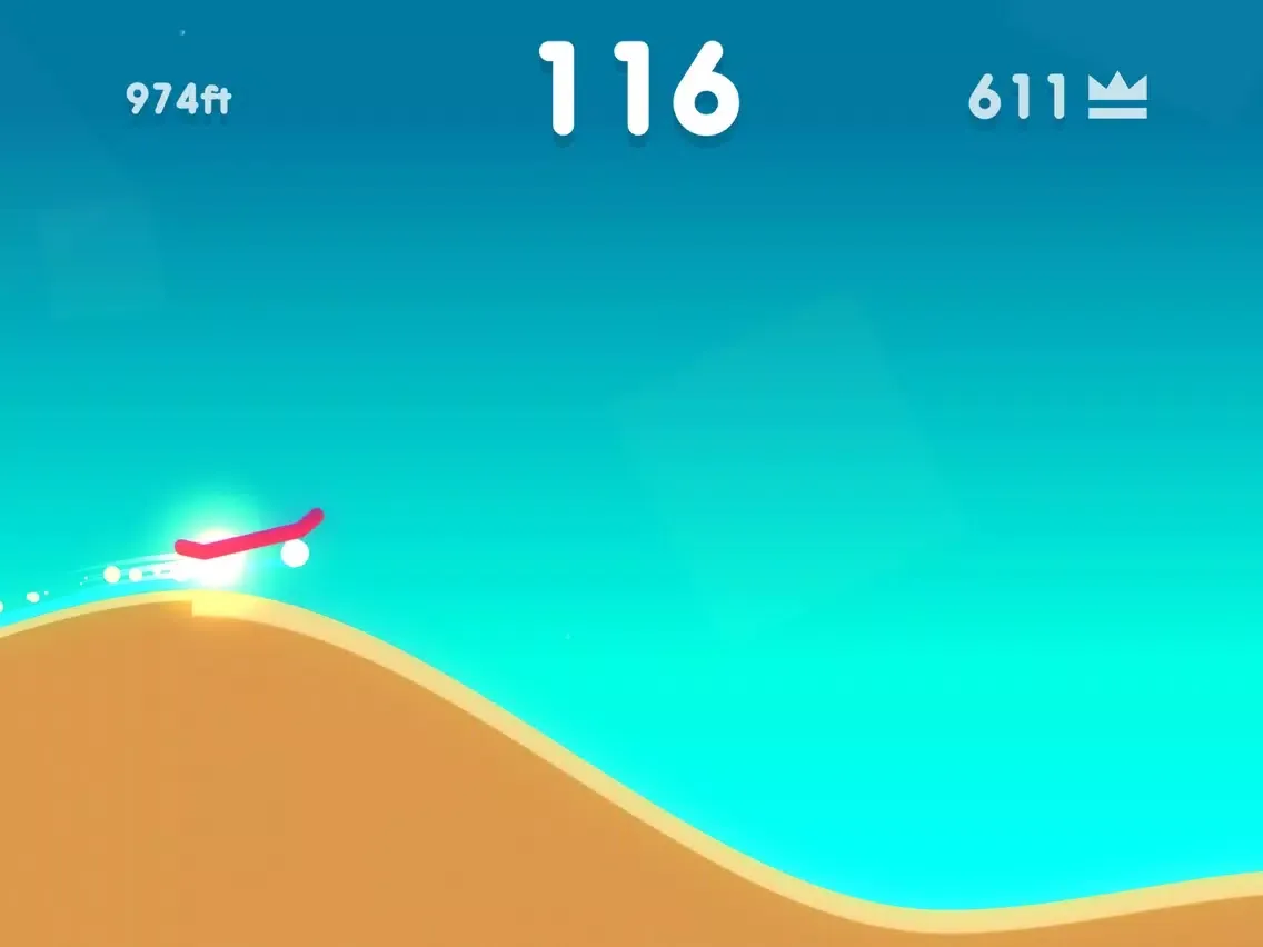 Zrzuty ekranu Downhill Flip! iPad 