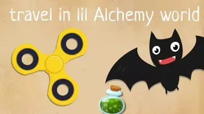 Figet spinner in lil alchemy world Top fidget game应用截图