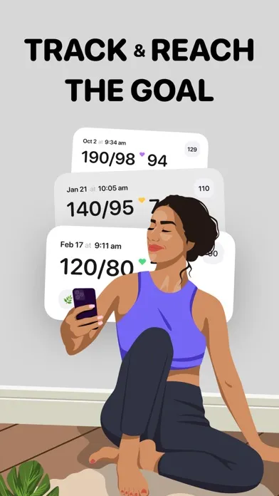 Скриншоты Blood pressure app+