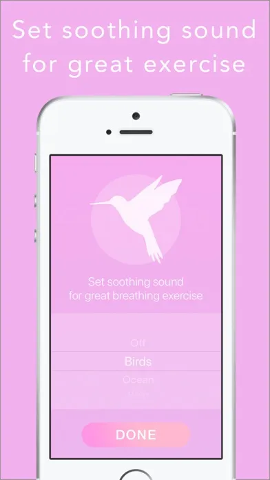 Deep calm Daily breathing app Ekran Görüntüleri