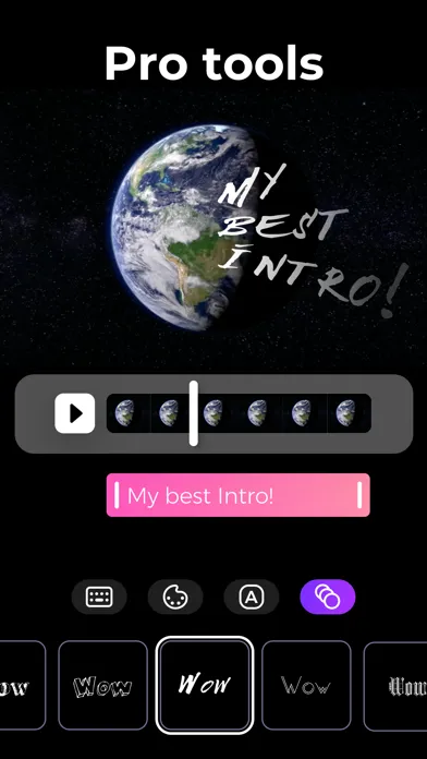 Intro and outro maker स्क्रीनशॉट