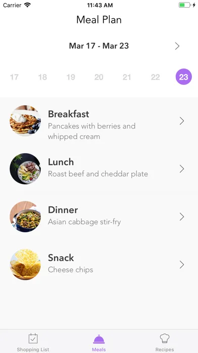 Capturas de tela do Ketogenic Keto diet food list