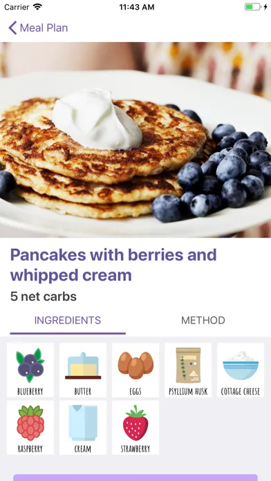 Capturas de tela do Ketogenic Keto diet food list