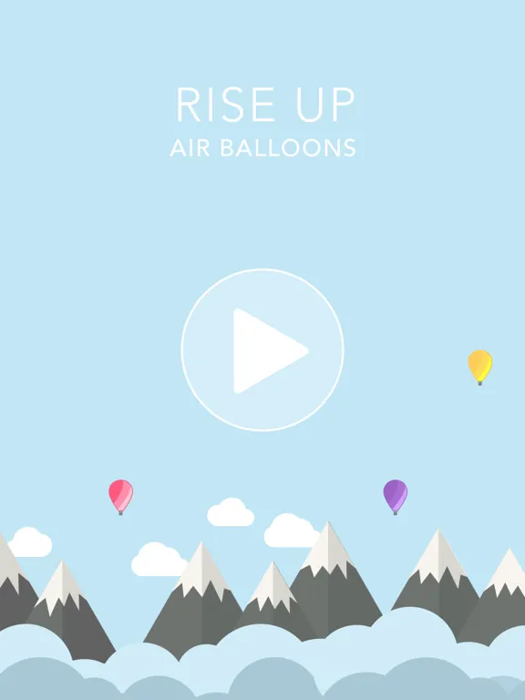 Riseup - Rise color balloon up iPad  স্ক্রিনশট