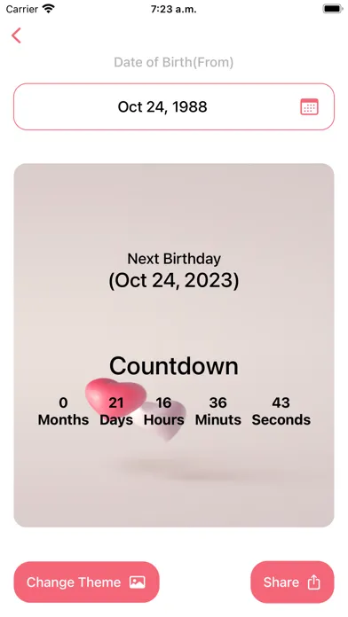 Age Calculator - Days Until Screenshots