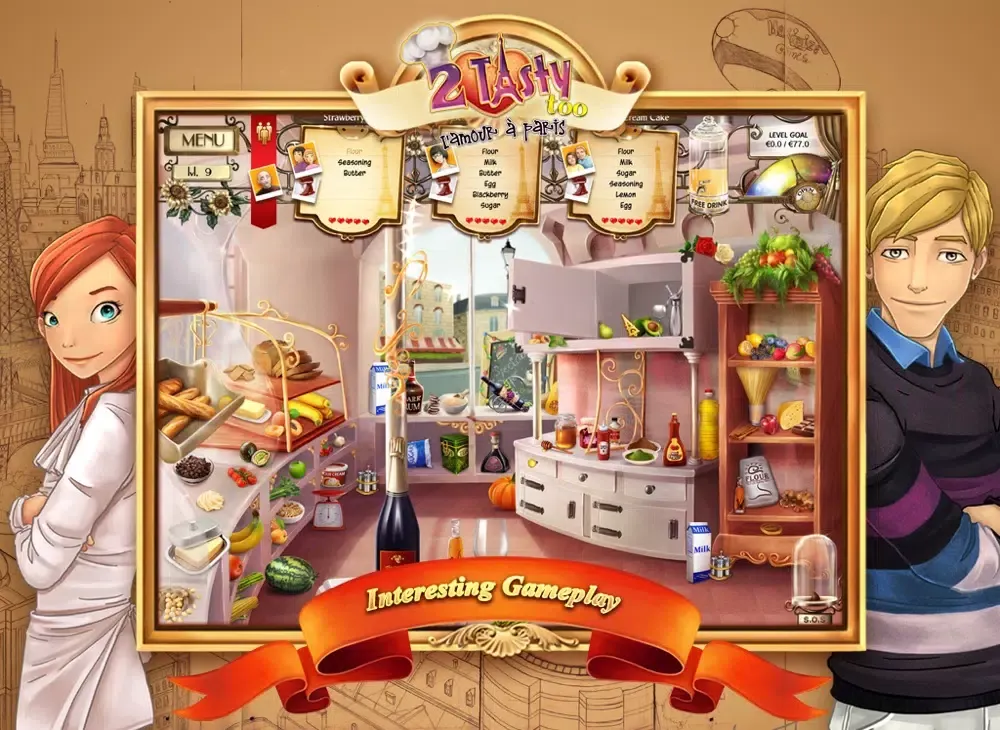 Ảnh chụp màn hình của 2 Tasty Too : l'amour à Paris iPad 