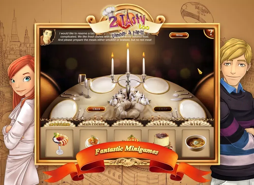 Ảnh chụp màn hình của 2 Tasty Too : l'amour à Paris iPad 