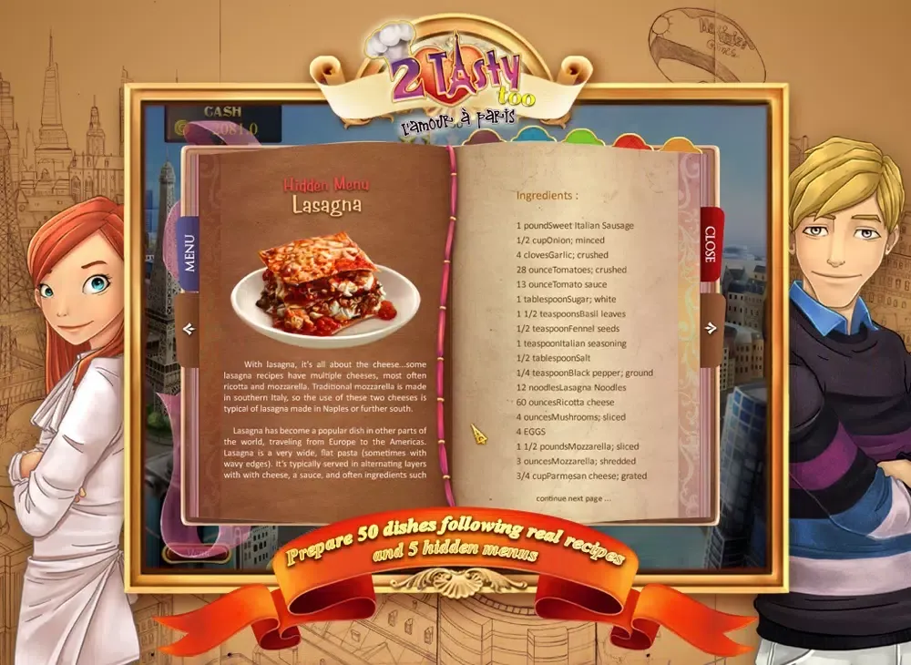 Ảnh chụp màn hình của 2 Tasty Too : l'amour à Paris iPad 