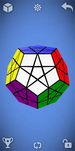 Magic Cube Rubik Puzzle 3D स्क्रीनशॉट