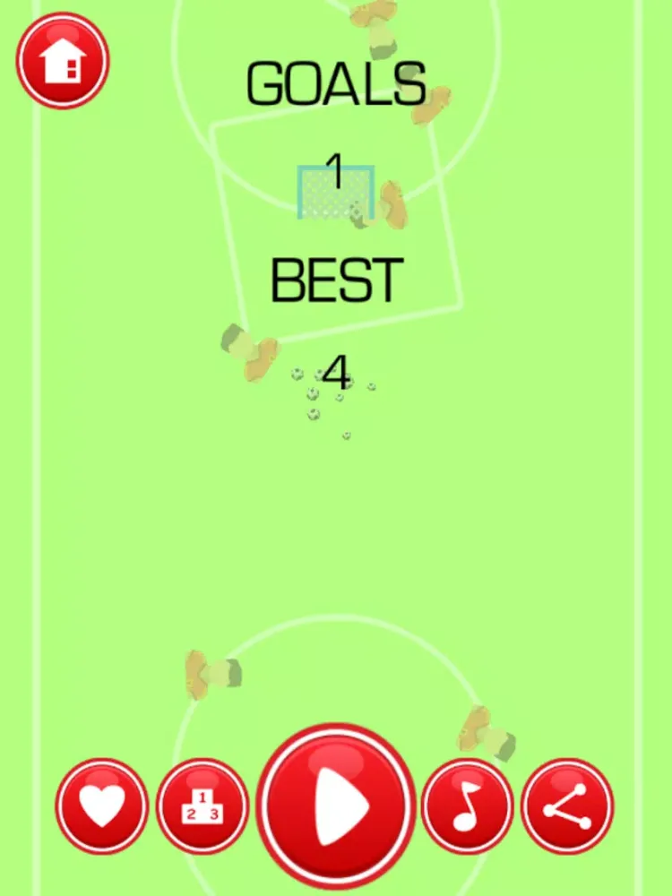 ภาพหน้าจอของ Euro Champions Soccer Striker iPad 