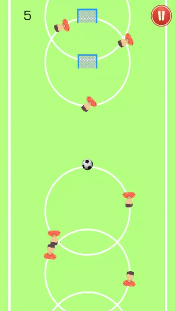 ภาพหน้าจอของ Euro Champions Soccer Striker