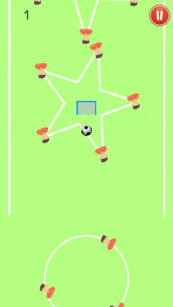 ภาพหน้าจอของ Euro Champions Soccer Striker