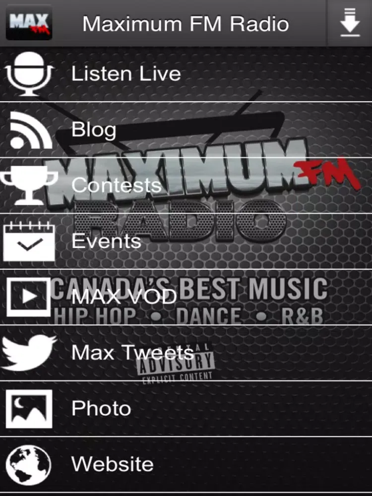 تصاویر Maximum FM Radio iPad 