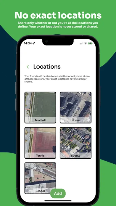 Ảnh chụp màn hình của Who’s Home – Location Sharing