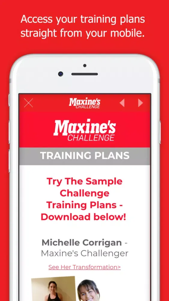 Tangkapan layar MAXINE'S Challenge