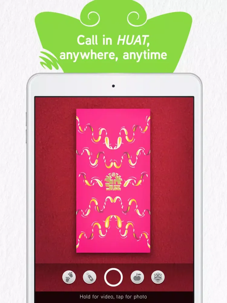 Ảnh chụp màn hình của Maxis Huat AR iPad 