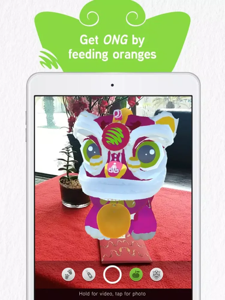 Ảnh chụp màn hình của Maxis Huat AR iPad 