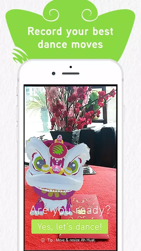 Ảnh chụp màn hình của Maxis Huat AR