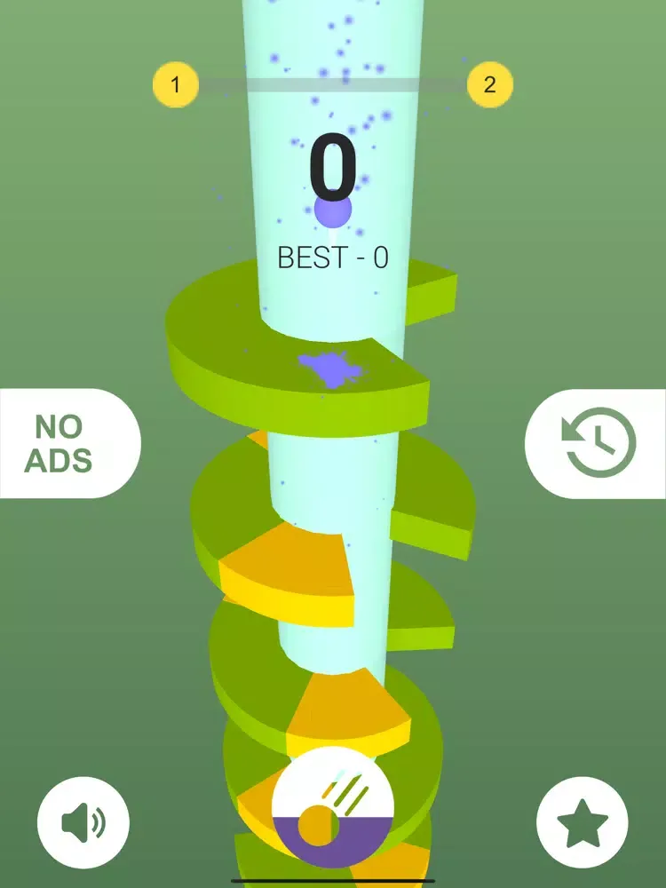 Screenshot di Maxi Helix Jump iPad 