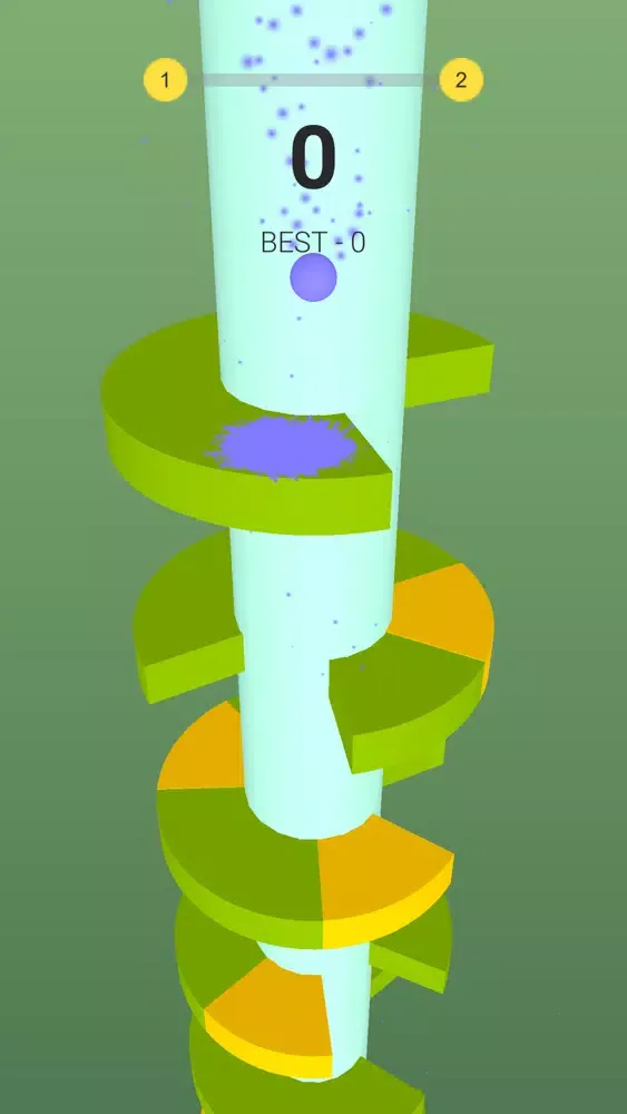 Screenshot di Maxi Helix Jump