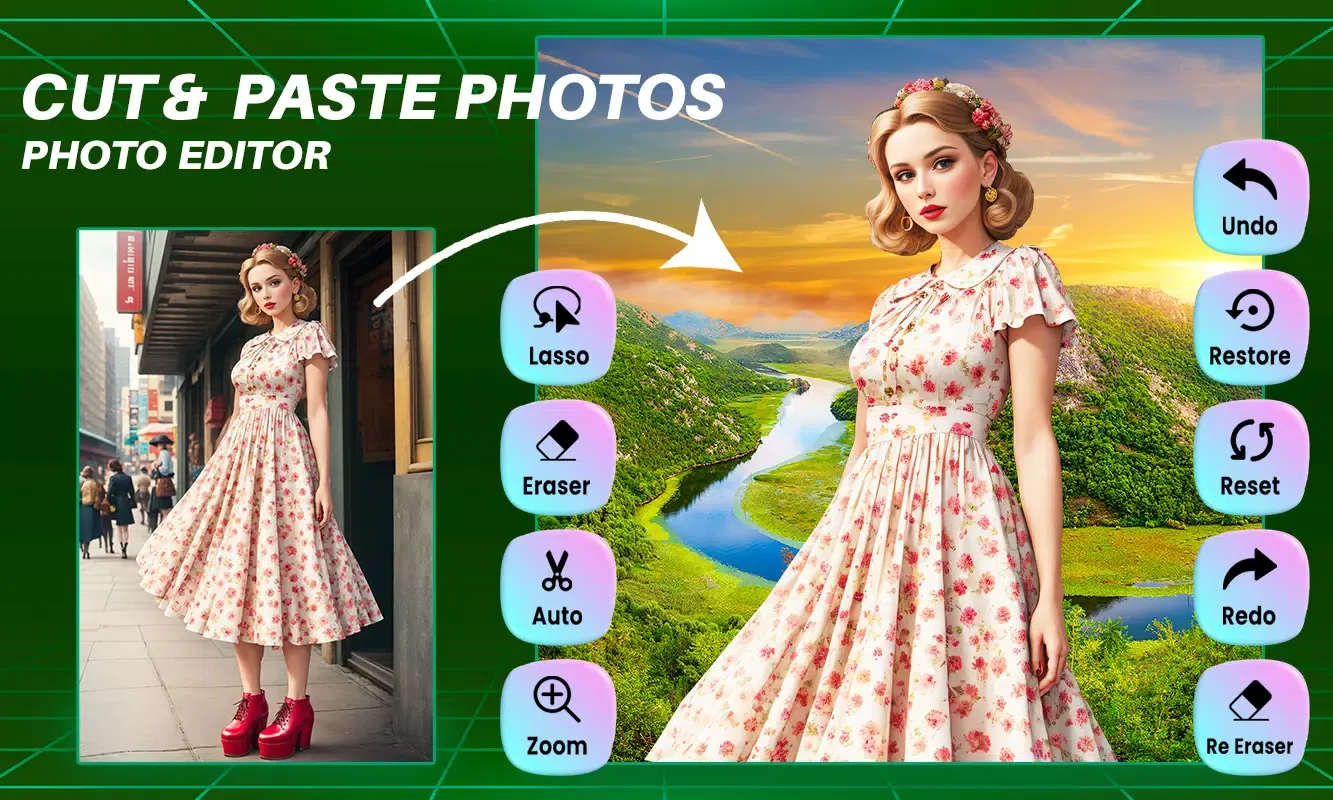 Nature Photo Frame and Editor 스크린샷