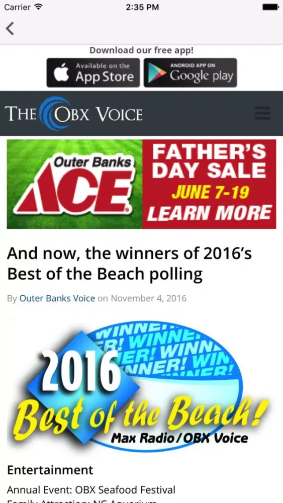 Screenshot di Classic Rock OBX