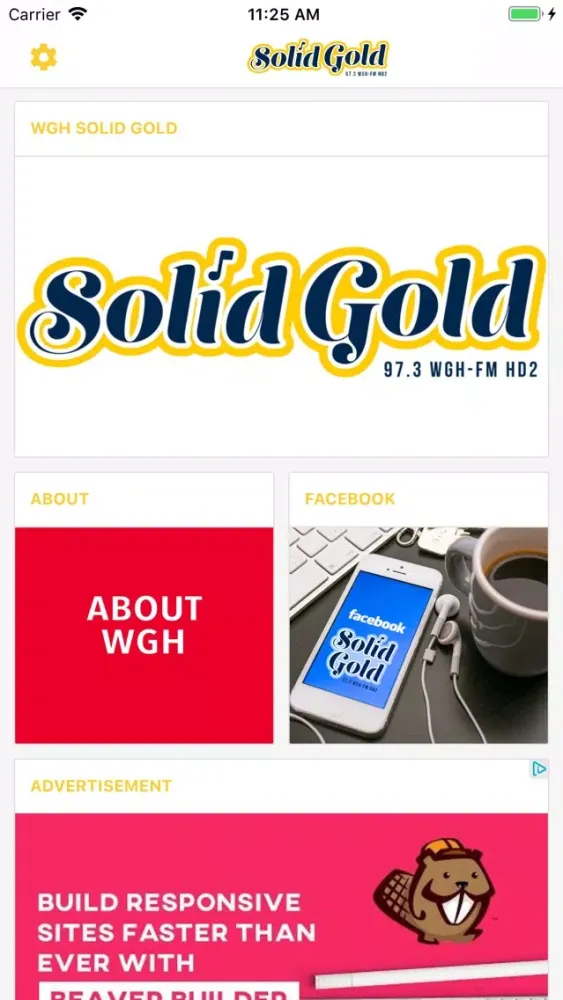 Ảnh chụp màn hình của WGH Solid Gold