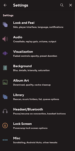 Poweramp Music Player (Trial) Screenshots8