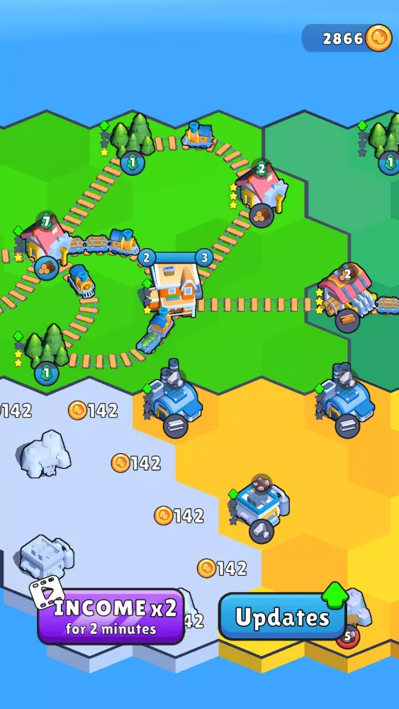 States Builder: Train Empire应用截图