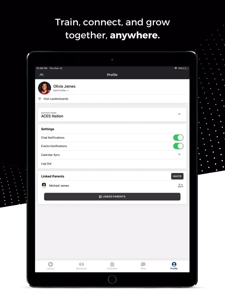 Screenshot di ACES Nation Connect iPad 