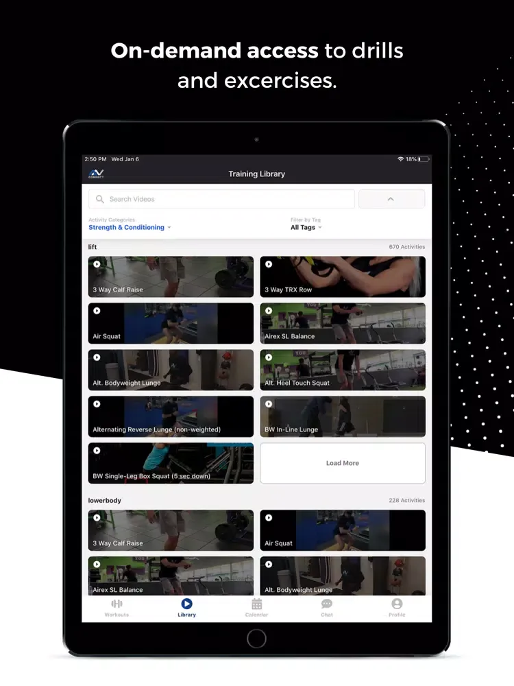 Screenshot di ACES Nation Connect iPad 