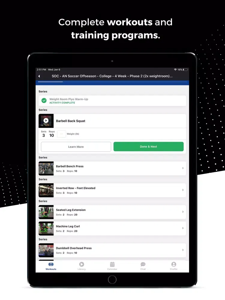 Screenshot di ACES Nation Connect iPad 