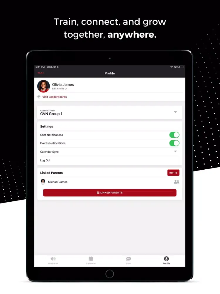 GVN Performance iPad  سکرین شاٹس