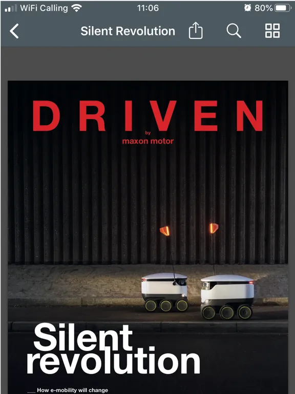 Capturas de pantalla de maxon magazine - driven iPad 
