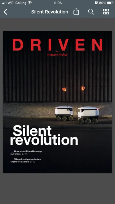 Capturas de pantalla de maxon magazine - driven