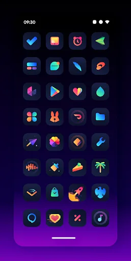 Ảnh chụp màn hình của Bladient Icon Pack