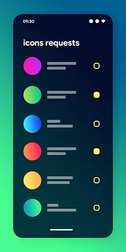 Ảnh chụp màn hình của Bladient Icon Pack