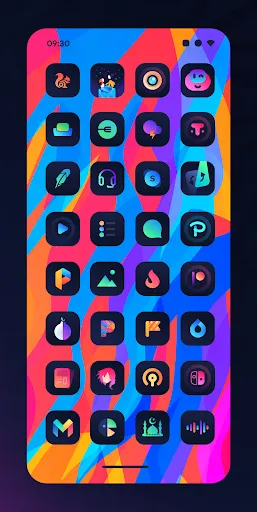 Ảnh chụp màn hình của Bladient Icon Pack