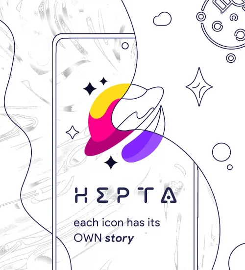 Hepta Theme, Icons, Widgets-screenshot-1