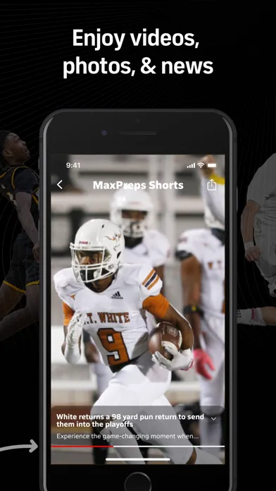 Captures d'écran de MaxPreps: High School Sports