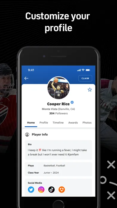 Captures d'écran de MaxPreps: High School Sports