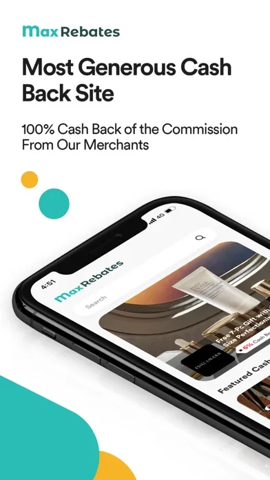 MaxRebates-Cashback and Deals應用截圖