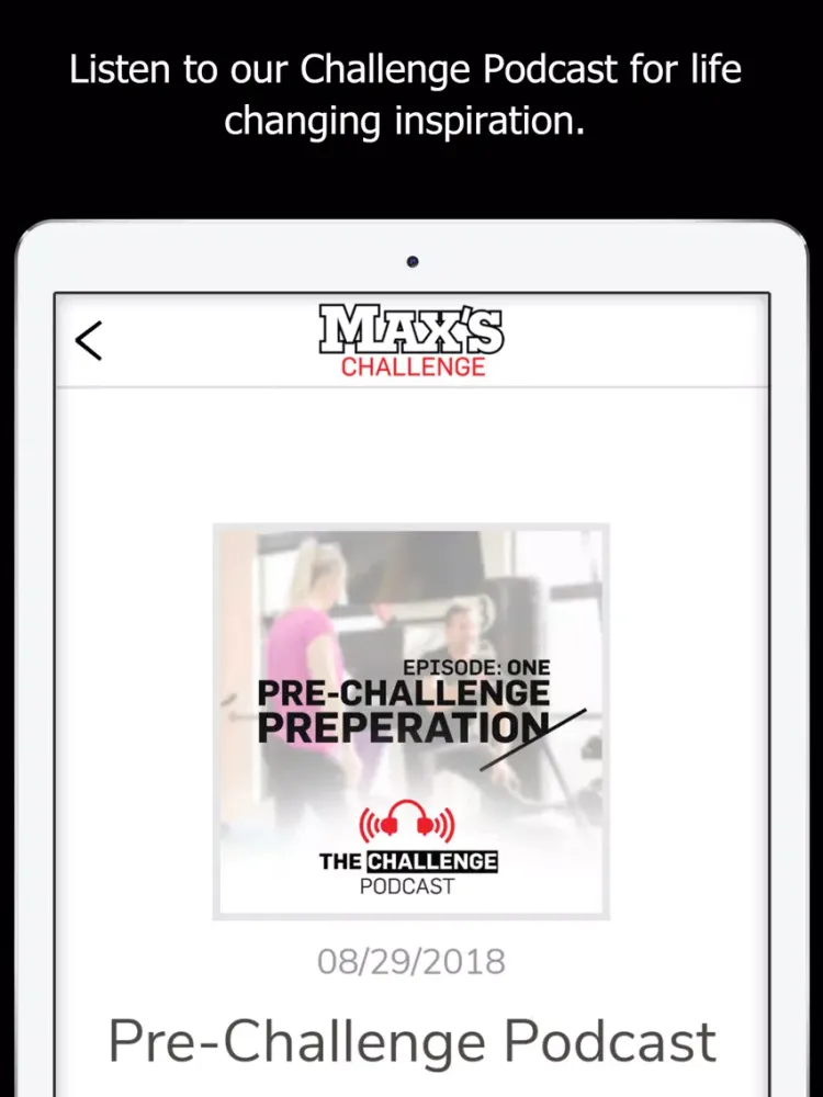 Tangkapan layar MAX'S Challenge iPad 