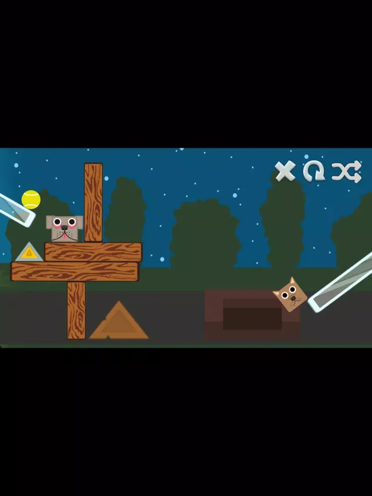 Dog Saga: Physics Puzzle! iPad  スクリーンショット